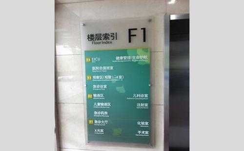 醫院標識牌設計的四大要點，你知道嗎？